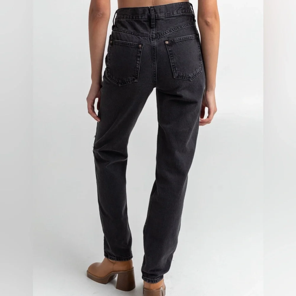 Free People l We The Free The Lasso High Waist Straight Leg Jeans, size 26 - Picture 11 of 11